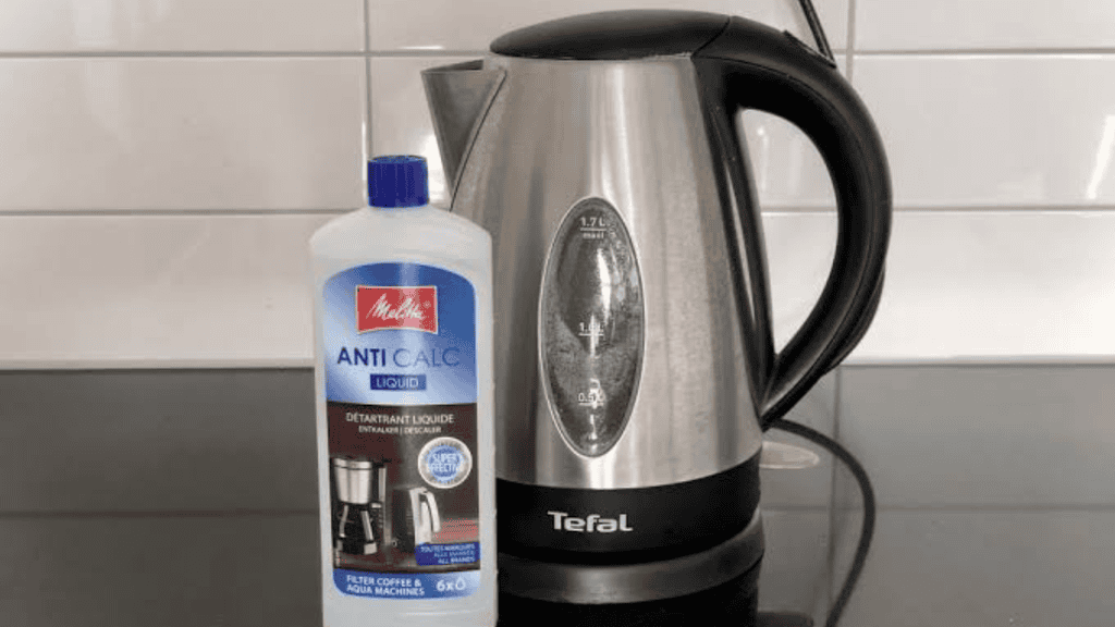 Waterkoker ontkalken